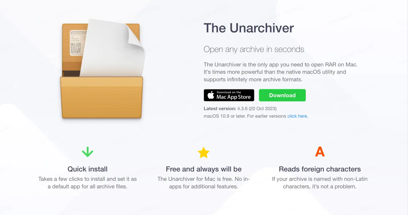 The Unarchiver